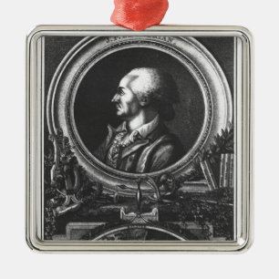 Jean-Pierre Claris de Florian Metal Ornament