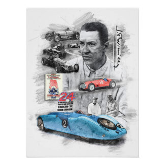 Jean-Pierre Wimille Poster