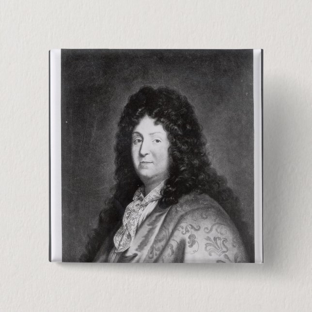 Jean Racine 15 Cm Square Badge (Front)