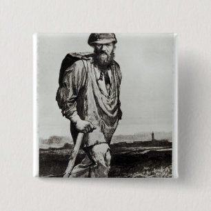 Jean Valjean 15 Cm Square Badge