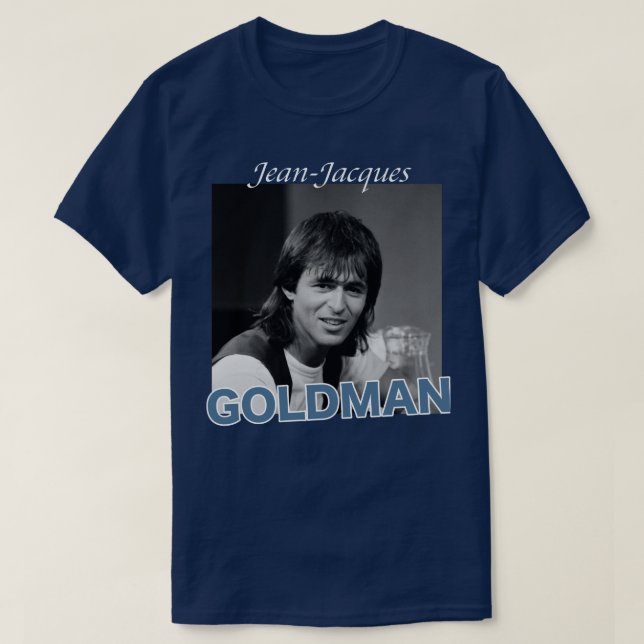 JeanJacques Goldman T-Shirt (Design Front)