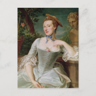 Jeanne Antoinette Poisson Marquise de Pompadour Postcard