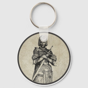 Jeanne d'Arc Key Ring