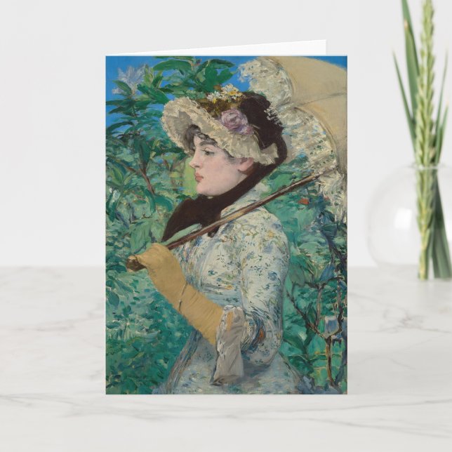 Jeanne | Édouard Manet Card (Front)