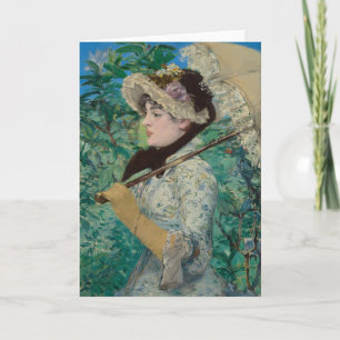 Jeanne Édouard Manet Card