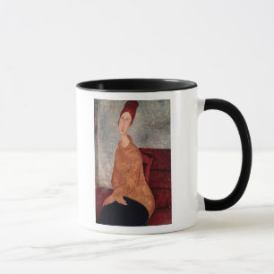Jeanne Hebuterne in a Yellow Jumper, 1918-19 Mug