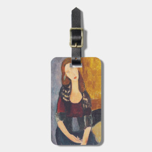 Jeanne Hebuterne portrait by Amedeo Modigliani Luggage Tag