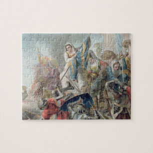 Jeanne Laisne Raises a Standard Against the Men of Jigsaw Puzzle
