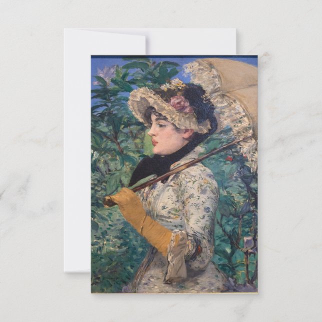 Jeanne (Spring)  By Édouard Manet (Front)