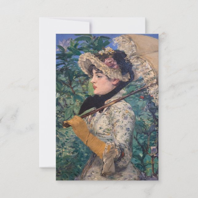 Jeanne (Spring)  By Édouard Manet (Front)