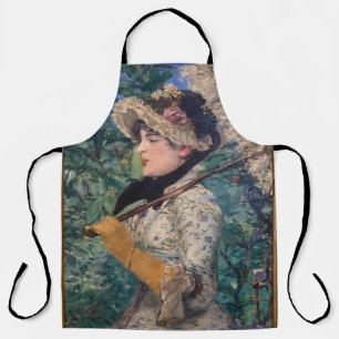 Jeanne (Spring) By Édouard Manet Apron