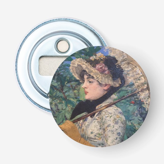 Jeanne (Spring)  By Édouard Manet Bottle Opener (Front)