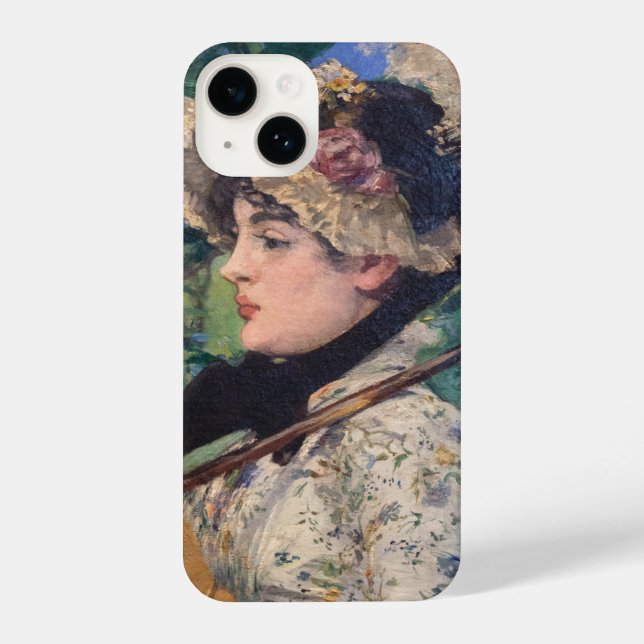 Jeanne (Spring)  By Édouard Manet iPhone Case (Back)