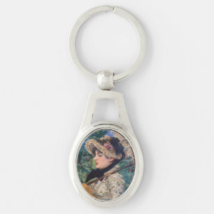 Jeanne (Spring)  By Édouard Manet Key Ring
