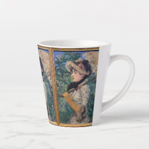 Jeanne (Spring) By Édouard Manet Latte Mug