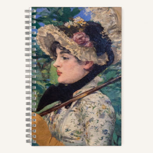 Jeanne (Spring)  By Édouard Manet Notebook