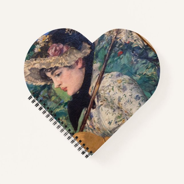 Jeanne (Spring)  By Édouard Manet Notebook (Front)