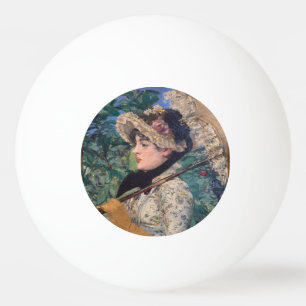 Jeanne (Spring) By Édouard Manet Ping Pong Ball