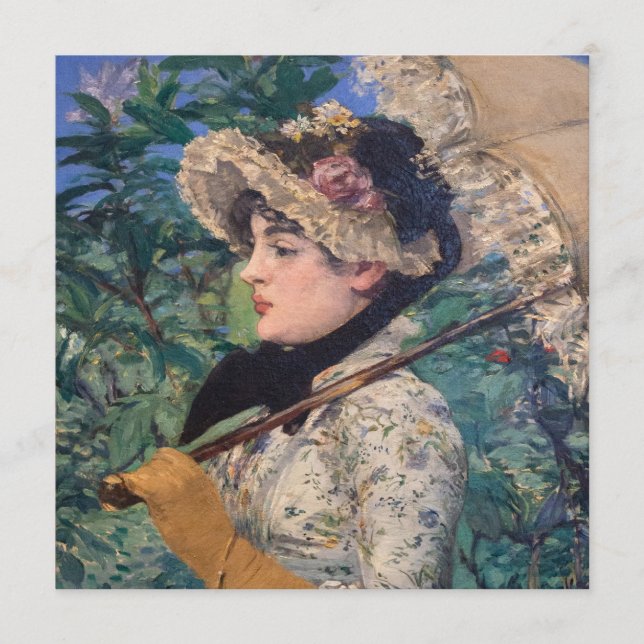 Jeanne (Spring)  By Édouard Manet Program (Front)