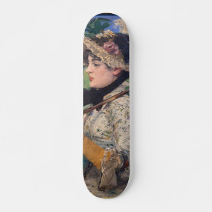 Jeanne (Spring) By Édouard Manet Skateboard