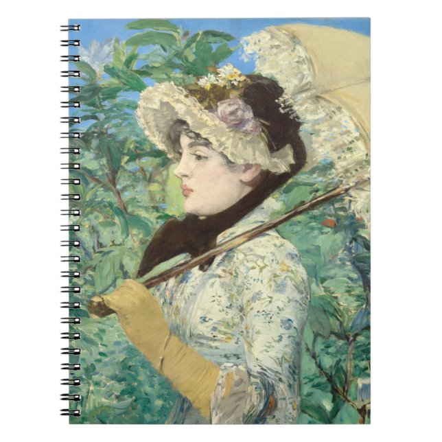 Jeanne (Spring) Edouard Manet     Notebook (Front)