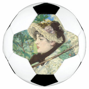 Jeanne (Spring) Edouard Manet    Soccer Ball