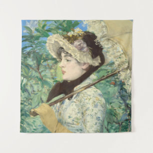 Jeanne (Spring) Edouard Manet Tapestry