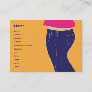 Jeans - Chubby Business Card