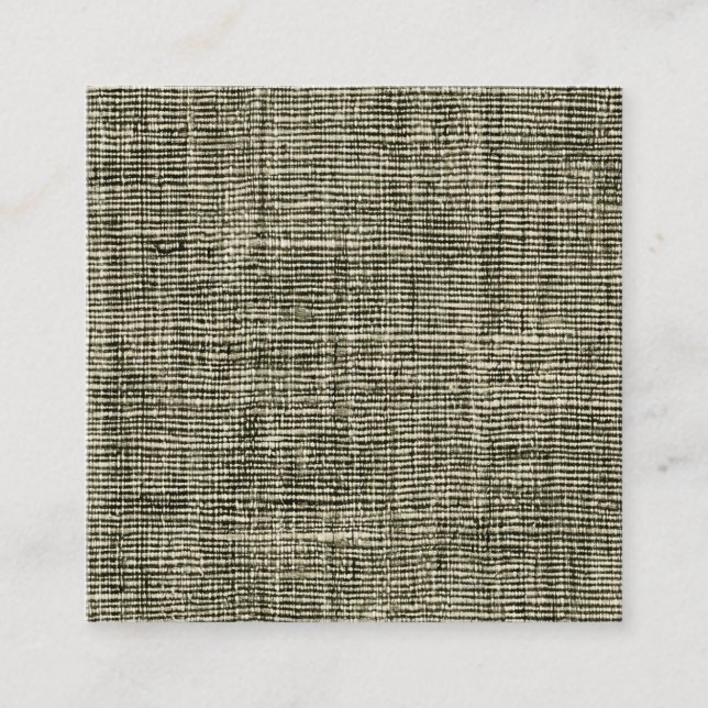 Jean's Fabric Design Pillow Cover Square Business Card (Front)