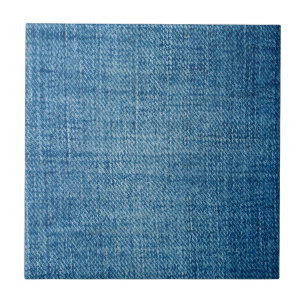 Jeans fabric texture ceramic tile