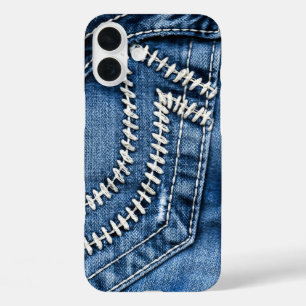 Jeans Pocket iPhone 16 Plus Case