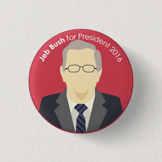 Jeb Bush 2016 for President Support Button