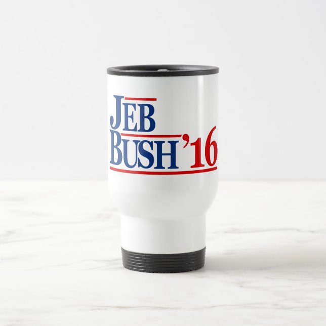 Jeb Bush 2016 Travel Mug (Center)