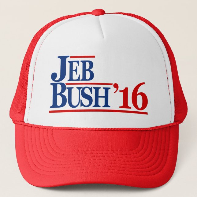 Jeb Bush 2016 Trucker Hat (Front)