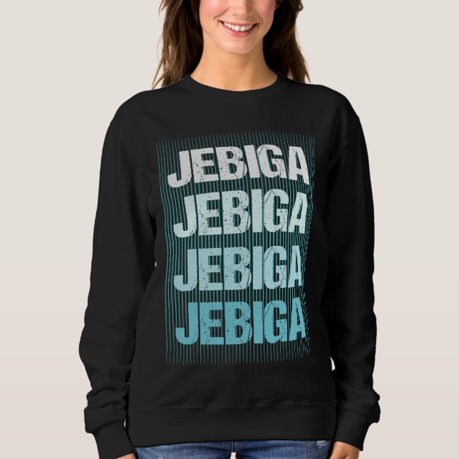 Jebiga Serbia Jugo Betrugo Jugoslavia Bosnia Croat Sweatshirt (Front)