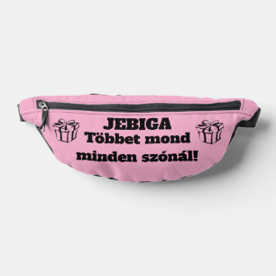 JEBIGA Többet mond minden szónál! oldaltáska Bum Bags