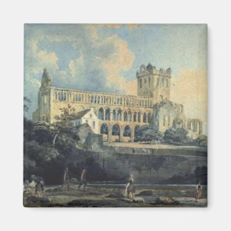 Jedburgh Abbey by Thomas Girtin Magnet