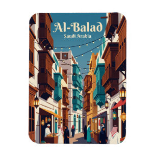 Jeddah Historic District (Al-Balad) Saudi Arabia Magnet