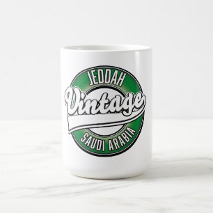jeddah saudi arabia logo coffee mug