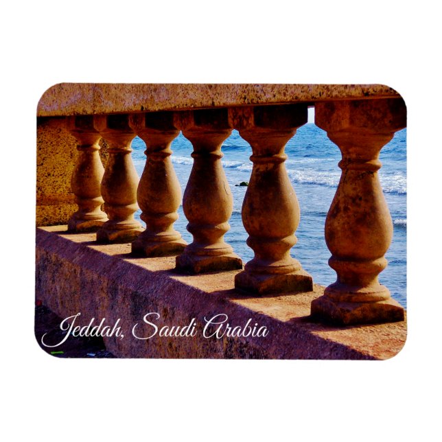Jeddah, Saudi Arabia Magnet (Horizontal)