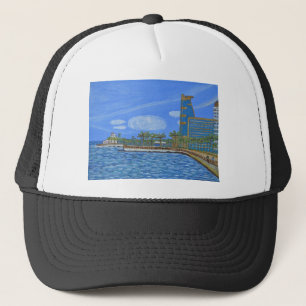 Jeddah saudi arabia trucker hat