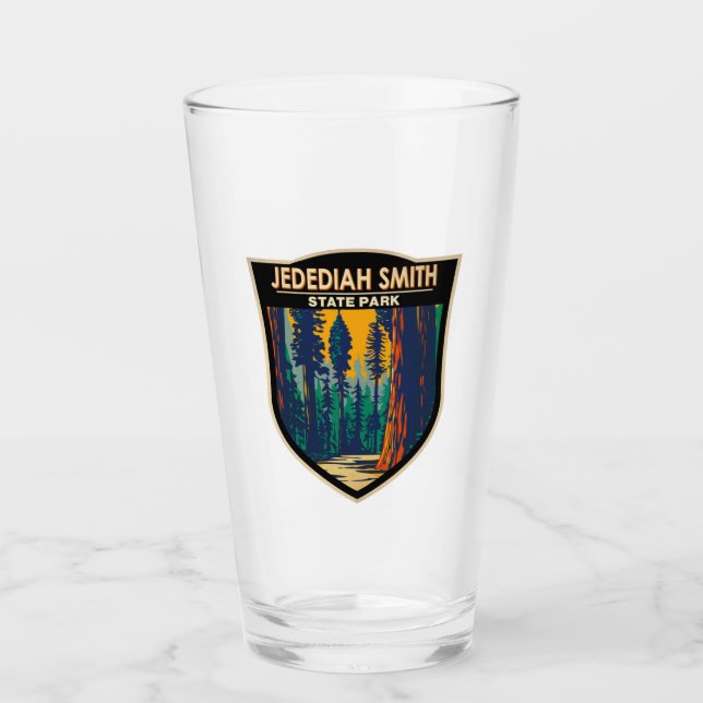Jedediah Smith Redwoods State Park California  Glass (Front)