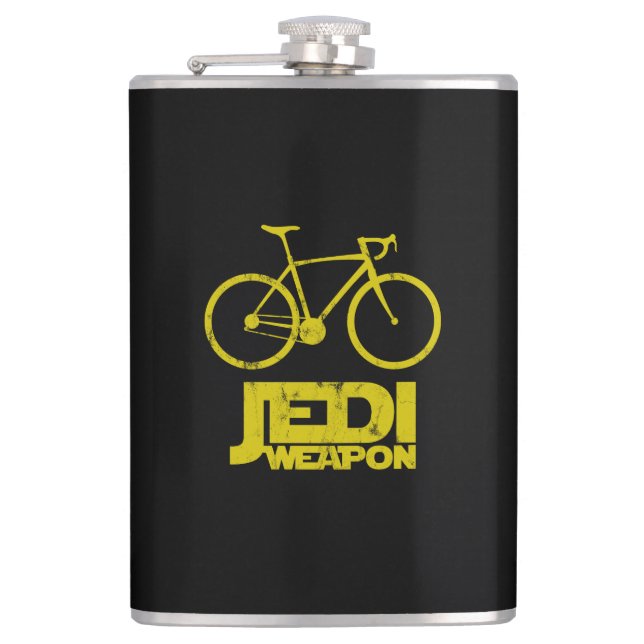 Jedi Weapon Bike Hip Flask (Front)