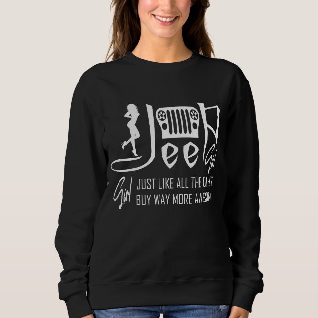JEEP GIRL T-Shirt Sweatshirt (Front)