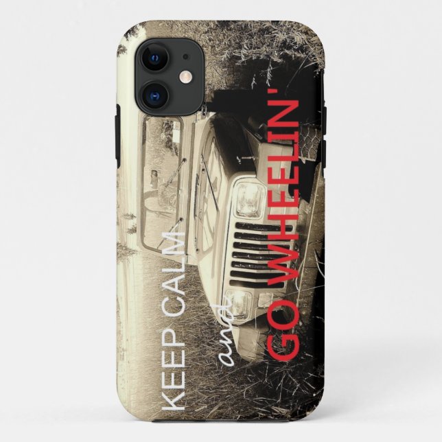 Jeep Go Wheelin iPhone 5 Case (Back)