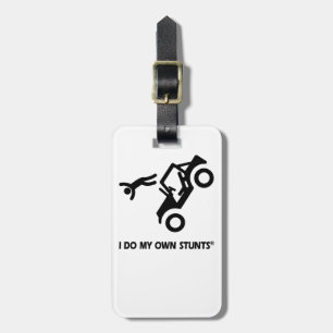 Jeep My Own Stunts Luggage Tag