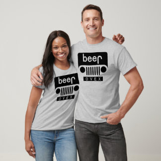 Jeep Wrangler Beer OVEX Overland ExperienceT-Shirt T-Shirt