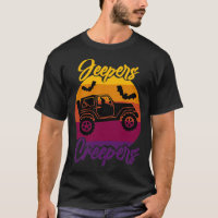 Jeepers Creepers Witch in 4X4 Flying Past Moon Hal
