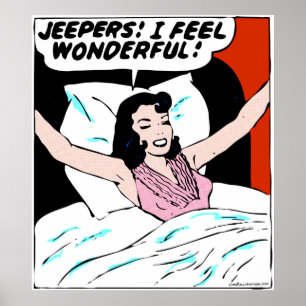 Jeepers! (larger sizes) poster