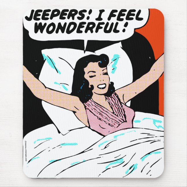 Jeepers! Mouse Pad (Front)